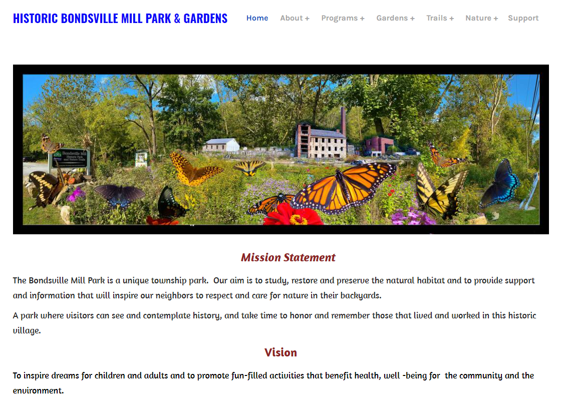 BMP Volunteer Site Opens in new window