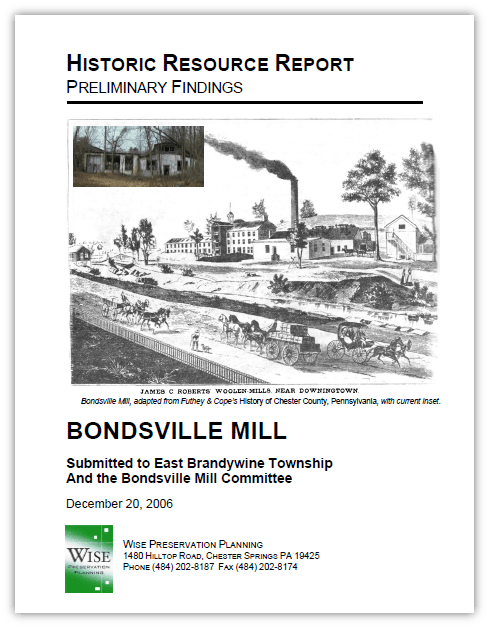 Historic Resources Report Cover Opens in new window