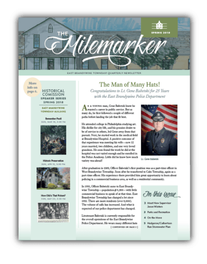 20180316 Spring Newsletter